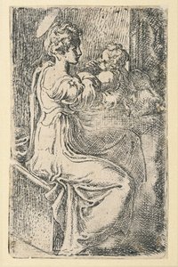 Virgem e Criança de Parmigianino