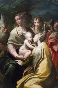 Virgem e Criança com Santa Margarida e outros santos