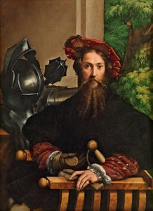 Retrato de Galeazzo Sanvitale, 1524. de Parmigianino