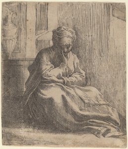 Santa Thaïs de Parmigianino