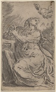 A Anunciação de Parmigianino