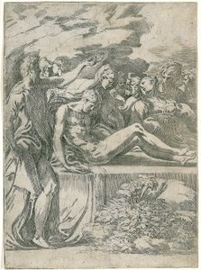 O sepultamento de Cristo de Parmigianino