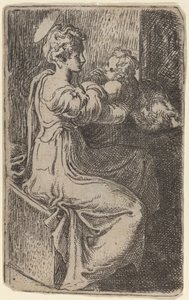 Virgem e o Menino de Parmigianino