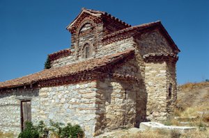 Igreja de São Constantino e Santa Helena, construída em 1477 de Parthenius