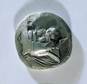 Tetradrachm de Vahbarz, rei de Persis, representando a cabeça dos reis (anverso) (ver também 180369)
