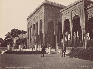Palácio Gézyret, Pavilhão Exterior, década de 1870.