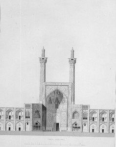 Porta Principal do Mesdjid-i-Shah, Isfahan, de 