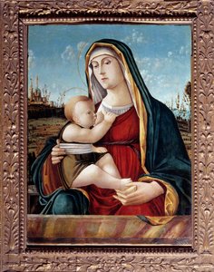 Madonna del Latte (pintura, c.1496-1504) de Pasqualina da Venezia