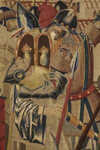 As Tapeçarias de Pastrana, fabrico de Tournai, provavelmente da oficina de Passchier Grenier, c.1471 - 1475 (tapeçaria)