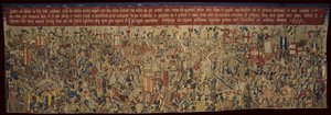 As Tapeçarias de Pastrana, fabrico de Tournai, provavelmente da oficina de Passchier Grenier, c.1471 - 1475 (tapeçaria)