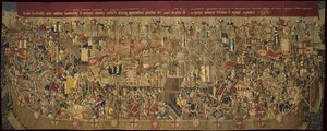 As Tapeçarias de Pastrana, fabrico de Tournai, provavelmente da oficina de Passchier Grenier, c.1471 - 1475 (tapeçaria)
