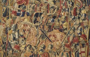 As Tapeçarias de Pastrana, fabrico de Tournai, provavelmente da oficina de Passchier Grenier, c.1471 - 1475 (tapeçaria)