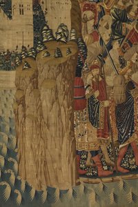 As Tapeçarias de Pastrana, fabrico de Tournai, provavelmente da oficina de Passchier Grenier, c.1471 - 1475 (tapeçaria)