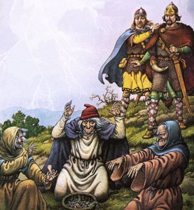 Macbeth e as três bruxas