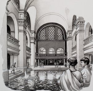 Banhos romanos
