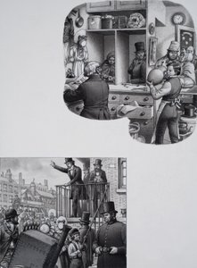 William Booth (1829-1912) (guache sobre papel)