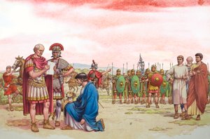 Apelo britânico romano ao general Aécio de Pat (1907 95) Nicolle