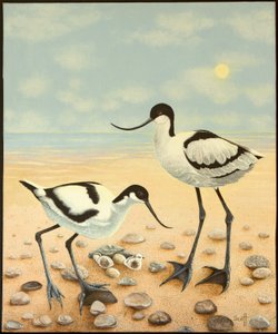 A Nova Geração, 2012 (acrílico sobre chita) de Pat Scott