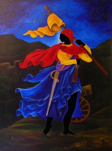 Marie Jeanne Lamartiniere, 2012 (acrílico sobre tela)