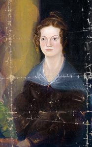 Retrato das Irmãs Bronte, detalhe, c.1834 (óleo sobre tela)