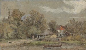 Campos de Battersea, Pintado para Charles Matthews, Esq. de Patrick Nasmyth
