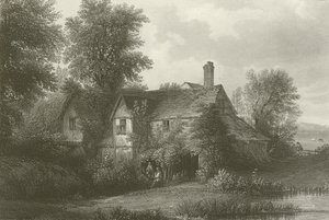 Casa de campo em Old Hyde Park, Londres (gravura)