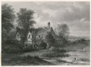 No velho Hyde Park, em Londres de Patrick Nasmyth