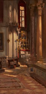 San Zaccaria, Veneza (óleo sobre tela)