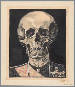 A morte como pacificador
Der Oberste Friedensstifter (título sobre o objecto)
