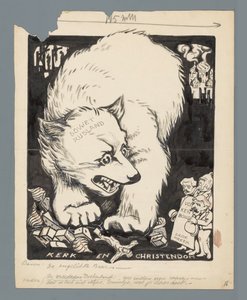Urso russo destrói igrejas
O Ursinho desproporcionado (título sobre o objecto) de Patricq Kroon