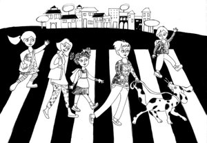Cidade, 2020 (Tinta sobre papel)