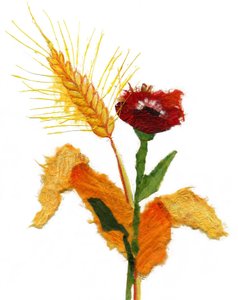 Natureza, 2021 (Acrílico sobre papel) de Patrizia La Porta