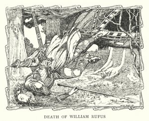 Morte de William Rufus (litografia)