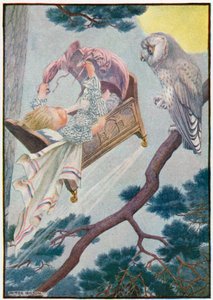 Pequena volta de macaco (cor litho) de Patten Wilson