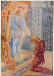 Robert afundou-se de joelhos (cor litho) de Patten Wilson