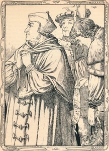 A prisão do cardeal Wolsey, 1902 de Patten Wilson