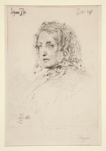 Suzanna Rose, depois de Sandys de Paul Adolphe Rajon