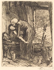Caridade, 1900. de Paul Albert Besnard
