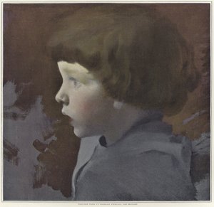 Esboço para um retrato de uma criança