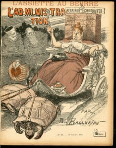 Capa do "The Butter Plate", Satirical in Colors de Paul Balluriau