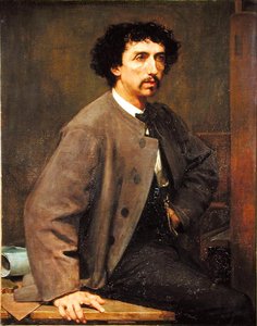 Charles Garnier (1825-98) 1868 (óleo sobre tela) de Paul Baudry