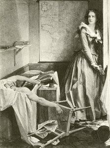 Charlotte Corday e Marat (gravura)