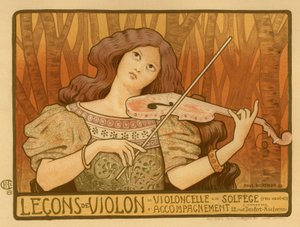 Lições do violino, 1898