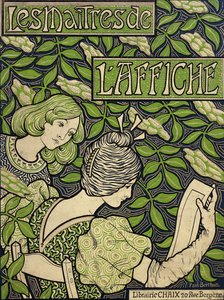 Página de rosto de Os Mestres do Pôster, Volumes IV; Maitres de l&39;Affiche, volumes IV, 1896-1900