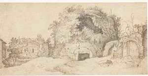 Ruínas antigas de Paul Bril