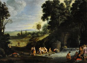 Diana e Calisto de Paul Bril