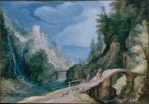 Paisagem perto de Tivoli