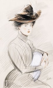 Uma Senhora Elegante, de Paul Cesar Helleu