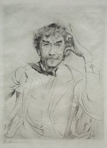 James MacNeill Whistler, 1897. de Paul Cesar Helleu