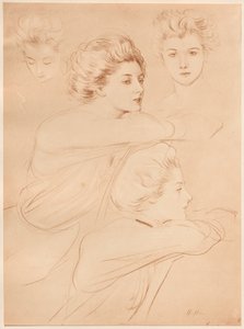 Parisienne, 1898. de Paul Cesar Helleu
